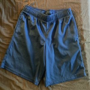 Navy blue All in Motion Mesh Shorts, size medium.